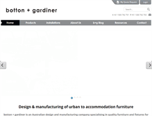 Tablet Screenshot of bottonandgardiner.com.au